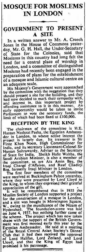 The Times, 14th November 1940, p. 5